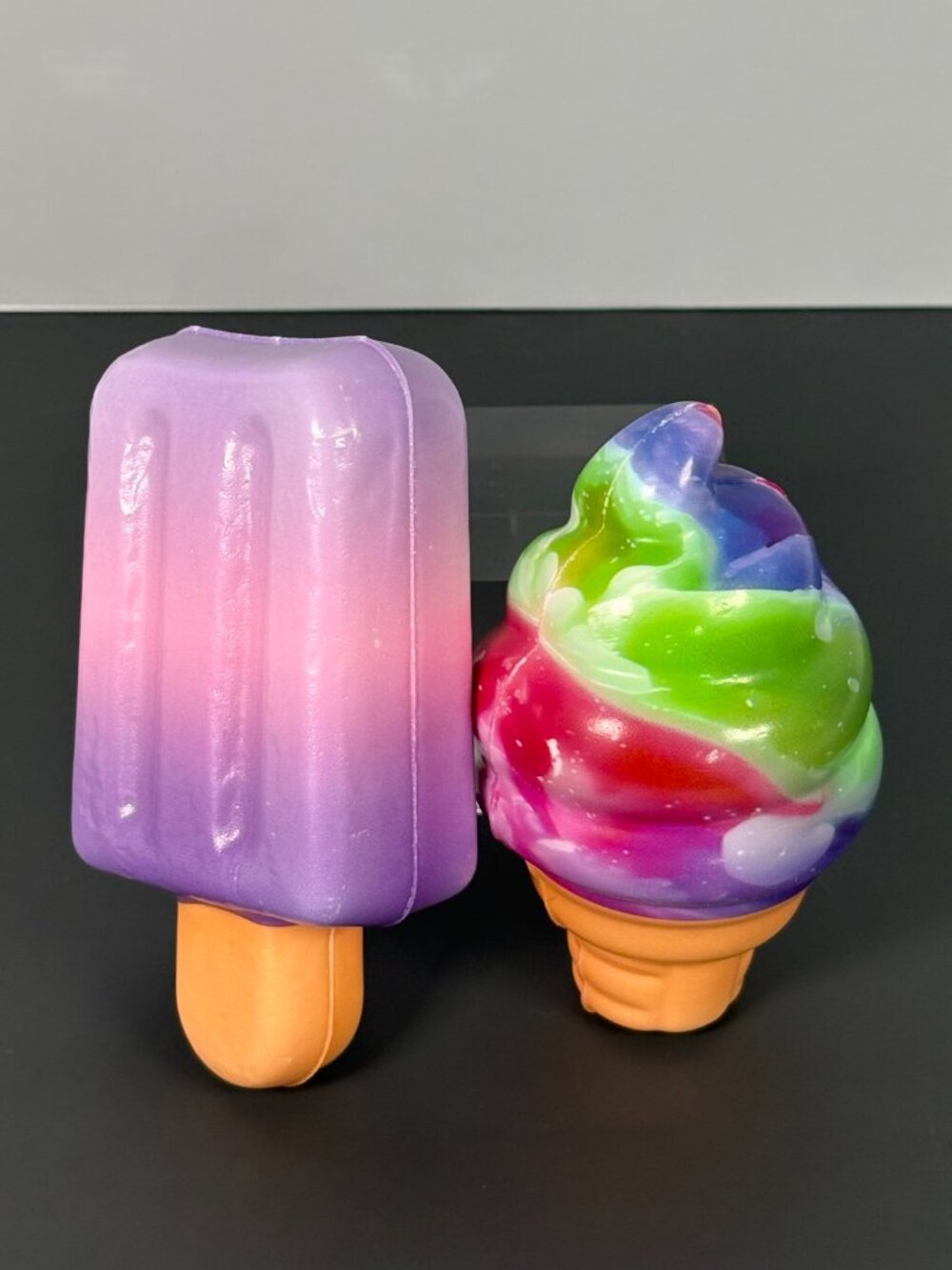 Ice Cream & Popsicle Squishy Toy Slow Rising PU Squeeze Stress Relief Fidget